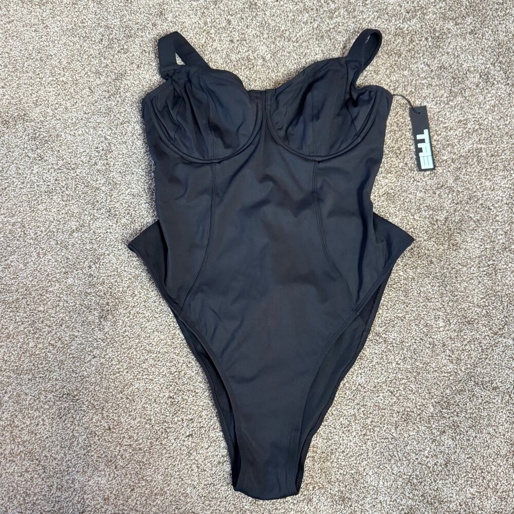 TA3 Lifty Slimming Tummy Control Swimsuit One Piece 2X Reg/Long B/C Cup NWT $188